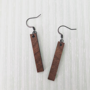 Rectangle Dangle Earrings (closed)