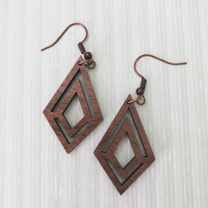 Geometric Dangle Earrings