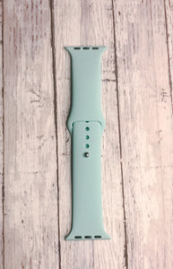 Mint Silicone Watch Band